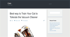 Desktop Screenshot of cats2013.com